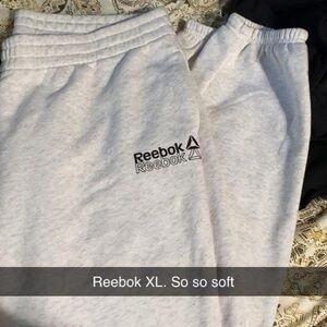 Reebok Light Gray Joggers